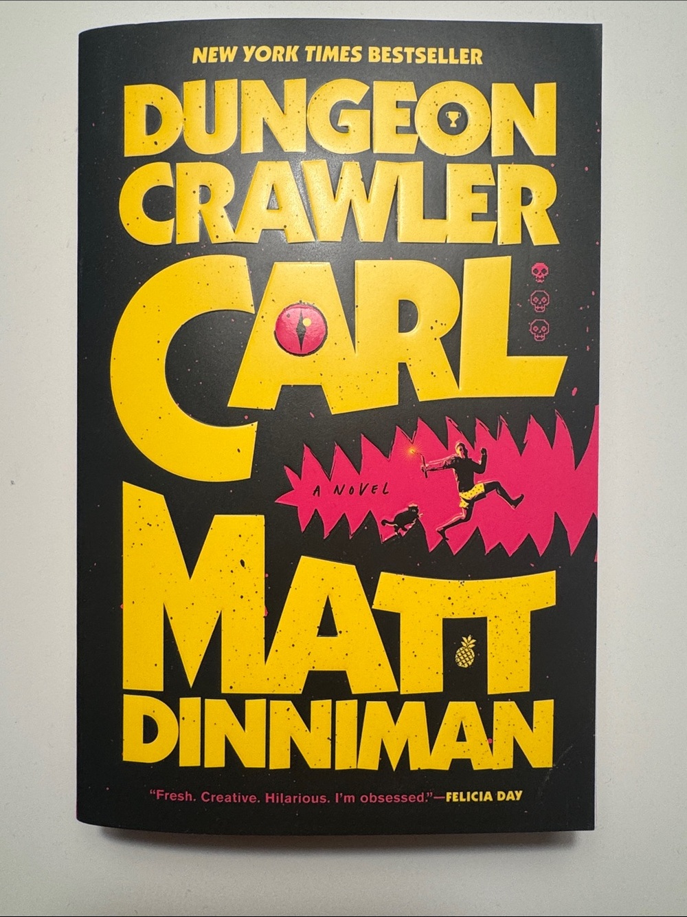 New Paperback ‘Dungeon Crawler Carl’ by Matt Dinniman